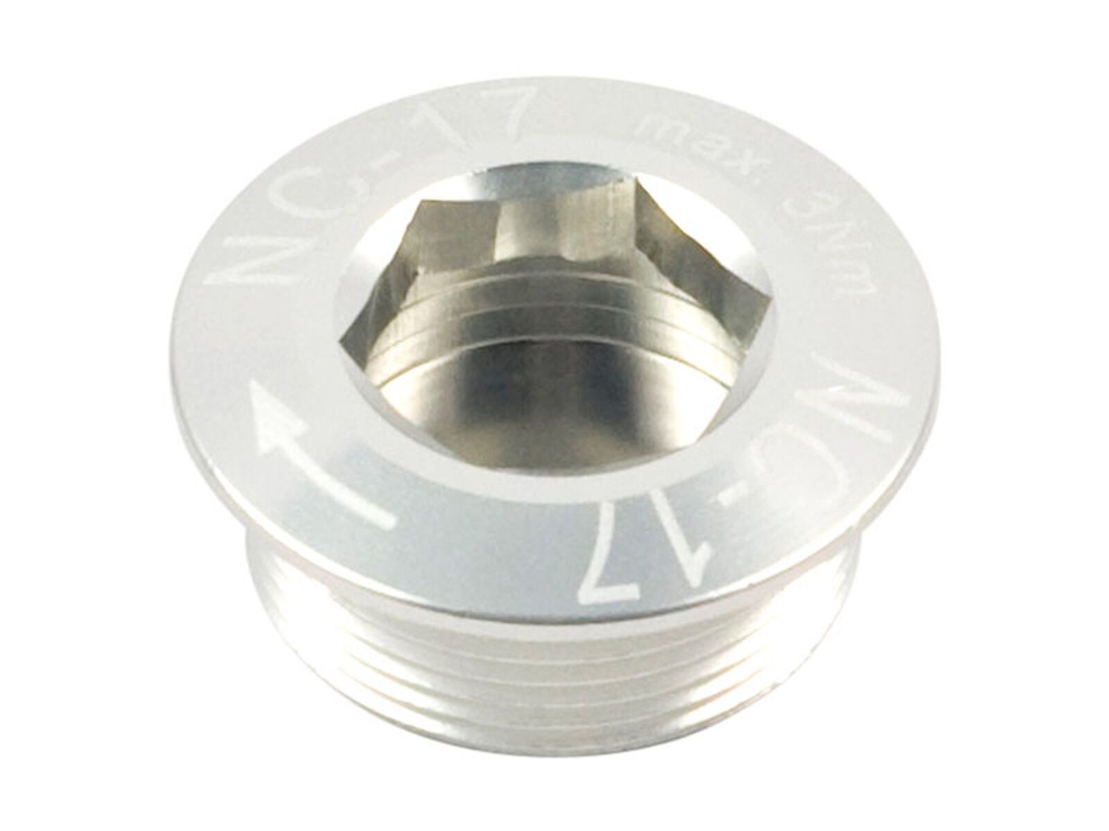 NC-17 Hollow II M20x1 MTB Kurbelschraube, silver - Bild 1