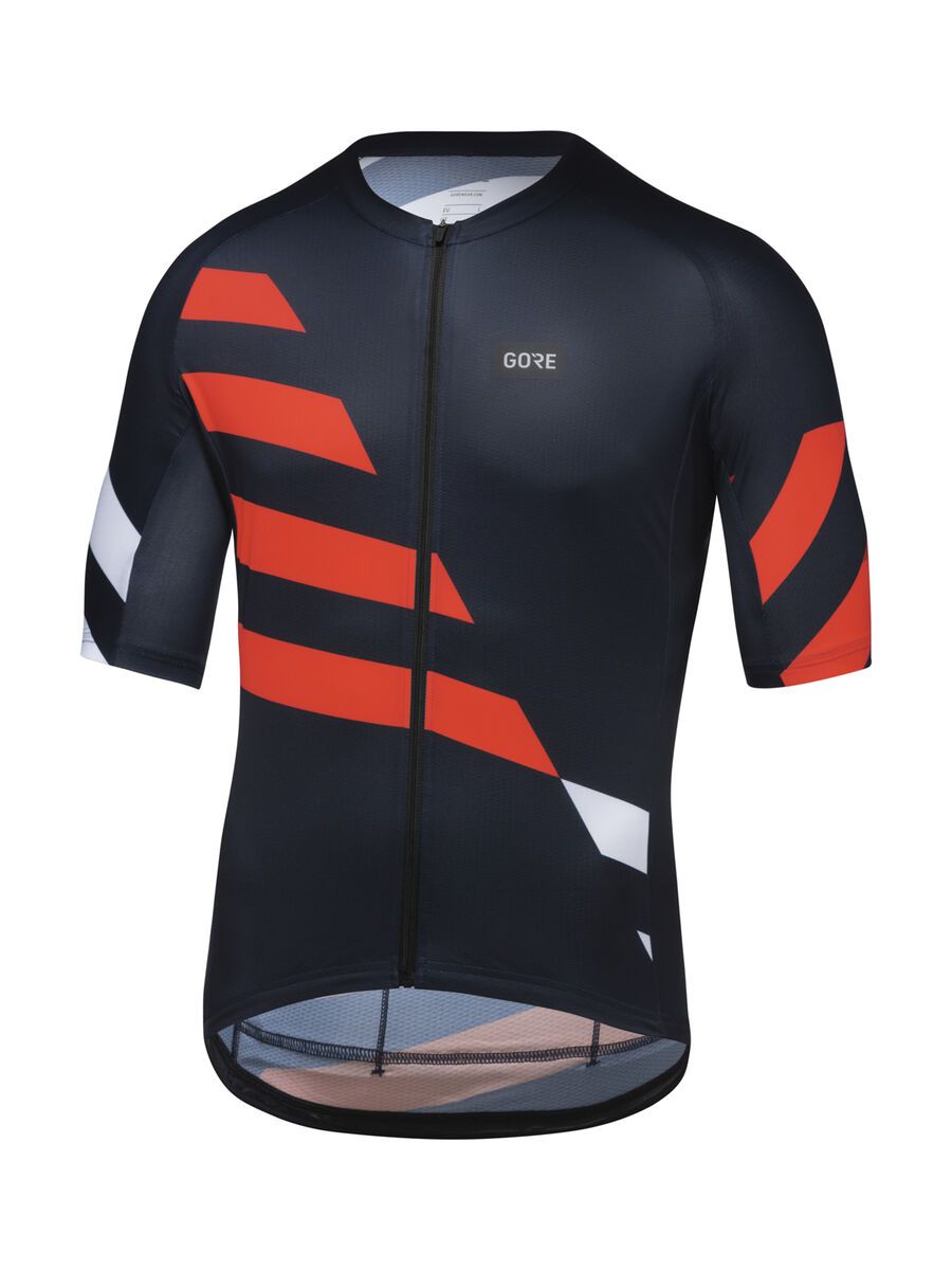 GOREWEAR Spirit Signal Chaos Trikot Herren, orbit blue / fireball - Bild 2