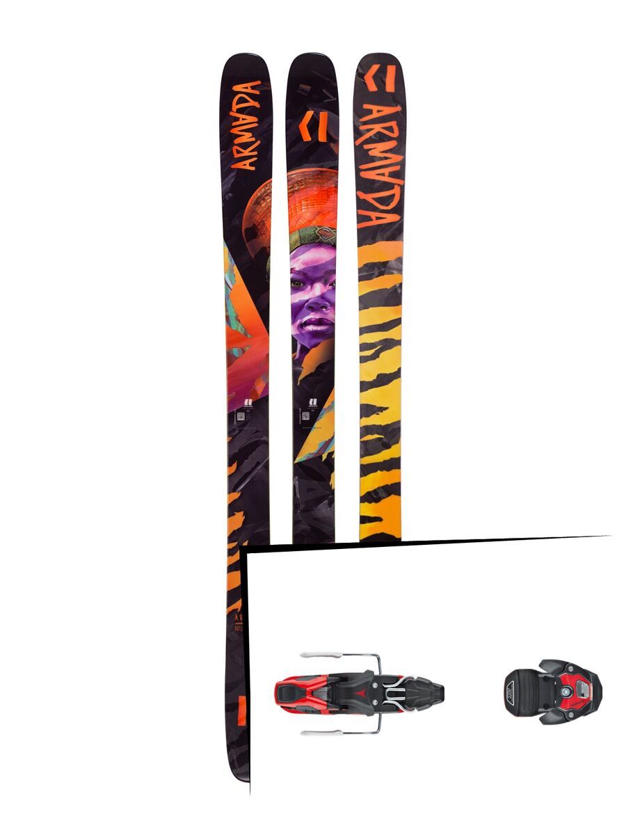 Set: Armada Arv 106 2019 + Atomic Warden MNC 11 black/red - Bild 1