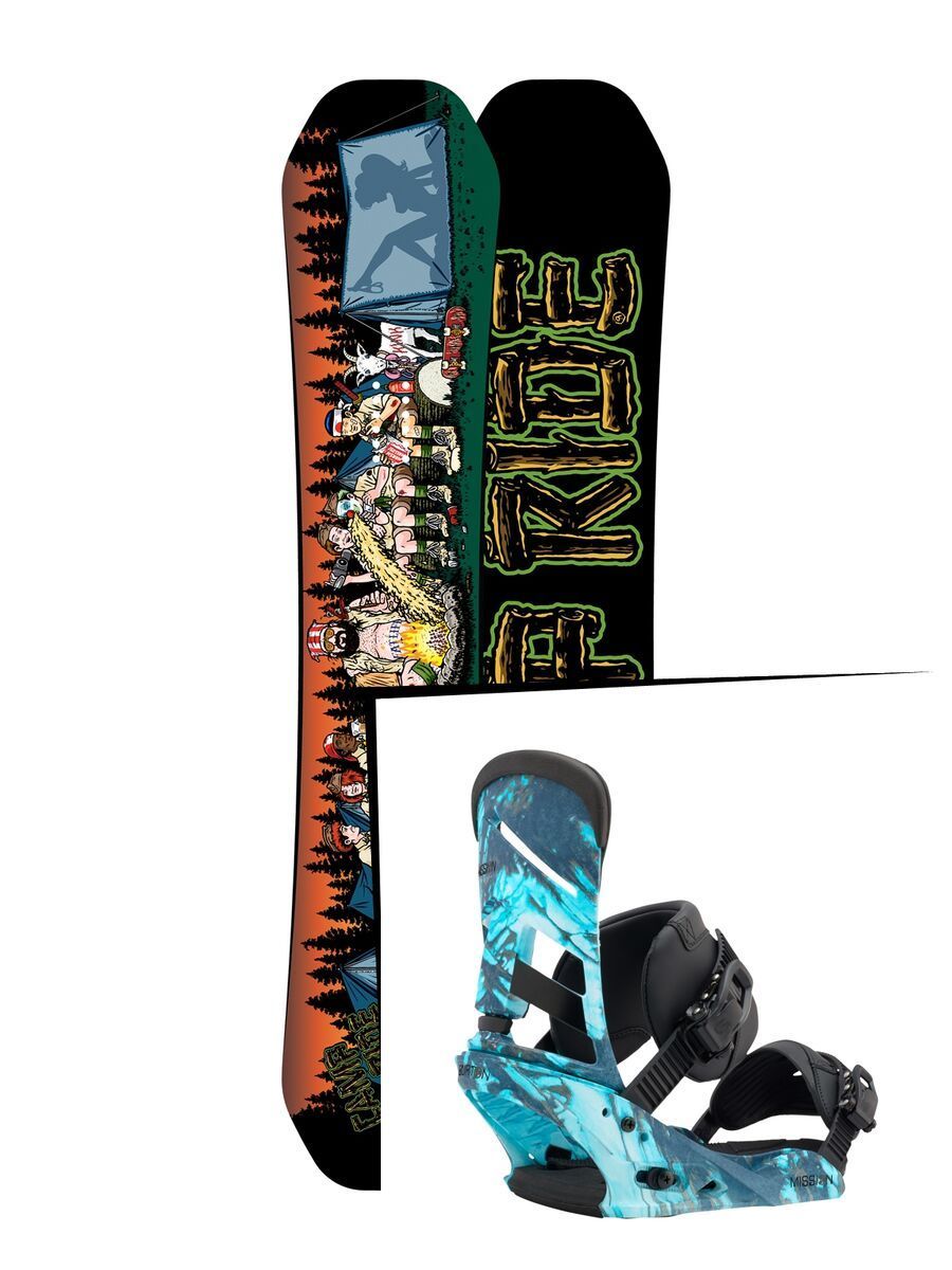 Set: Ride Kink 2017 + Burton Mission (1712885S) - Bild 1