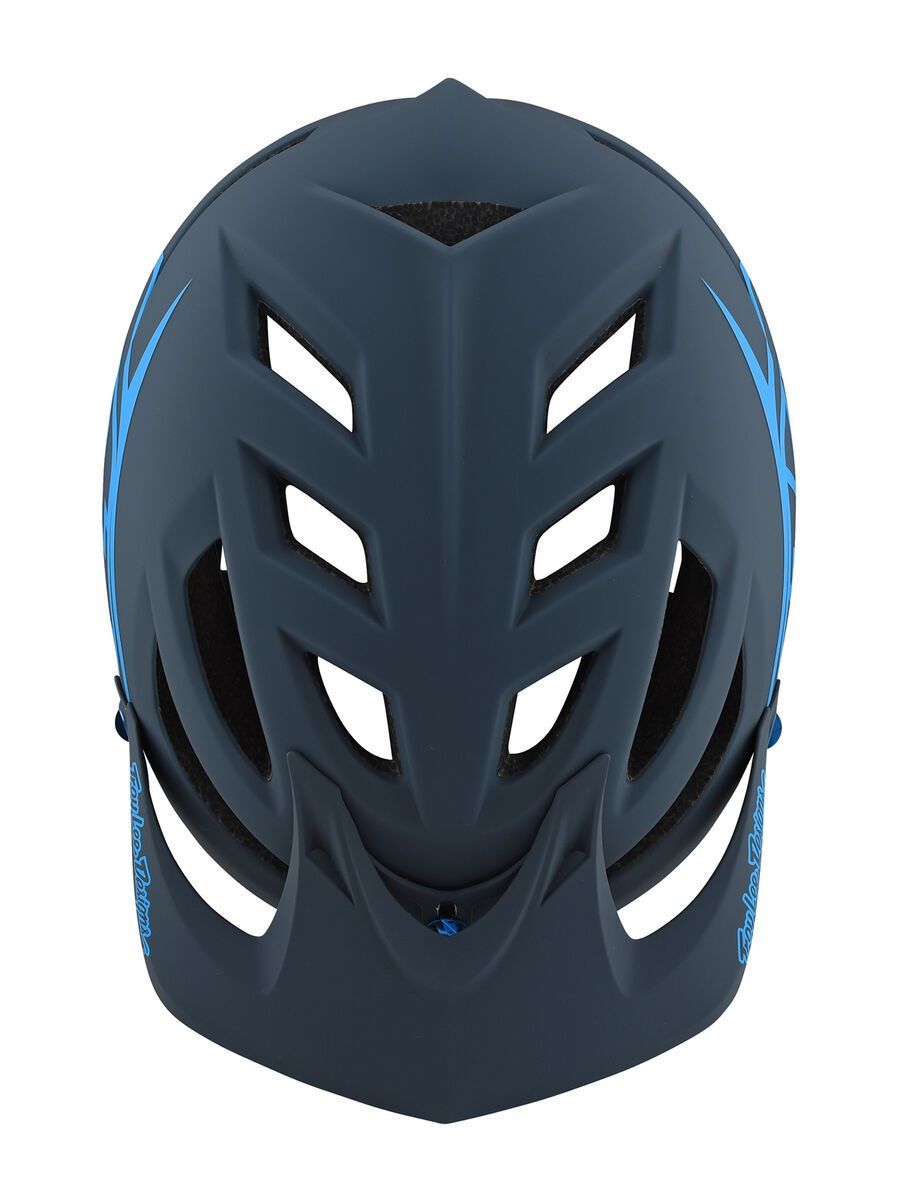 TroyLee Designs A1 Drone Helmet, gray/ocean - Bild 2
