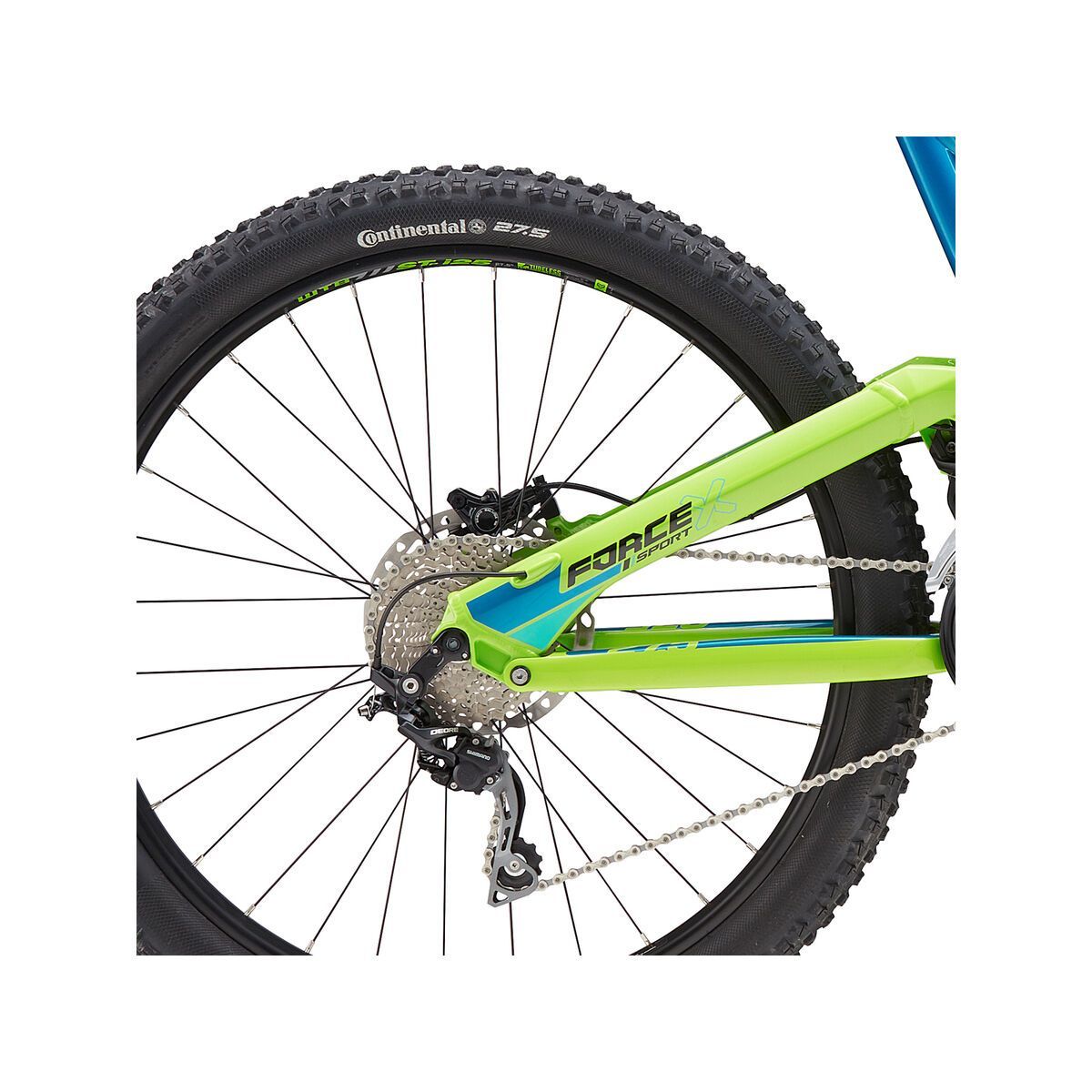 GT Force X Sport 27.5, mustang teal/slime lime - Bild 5