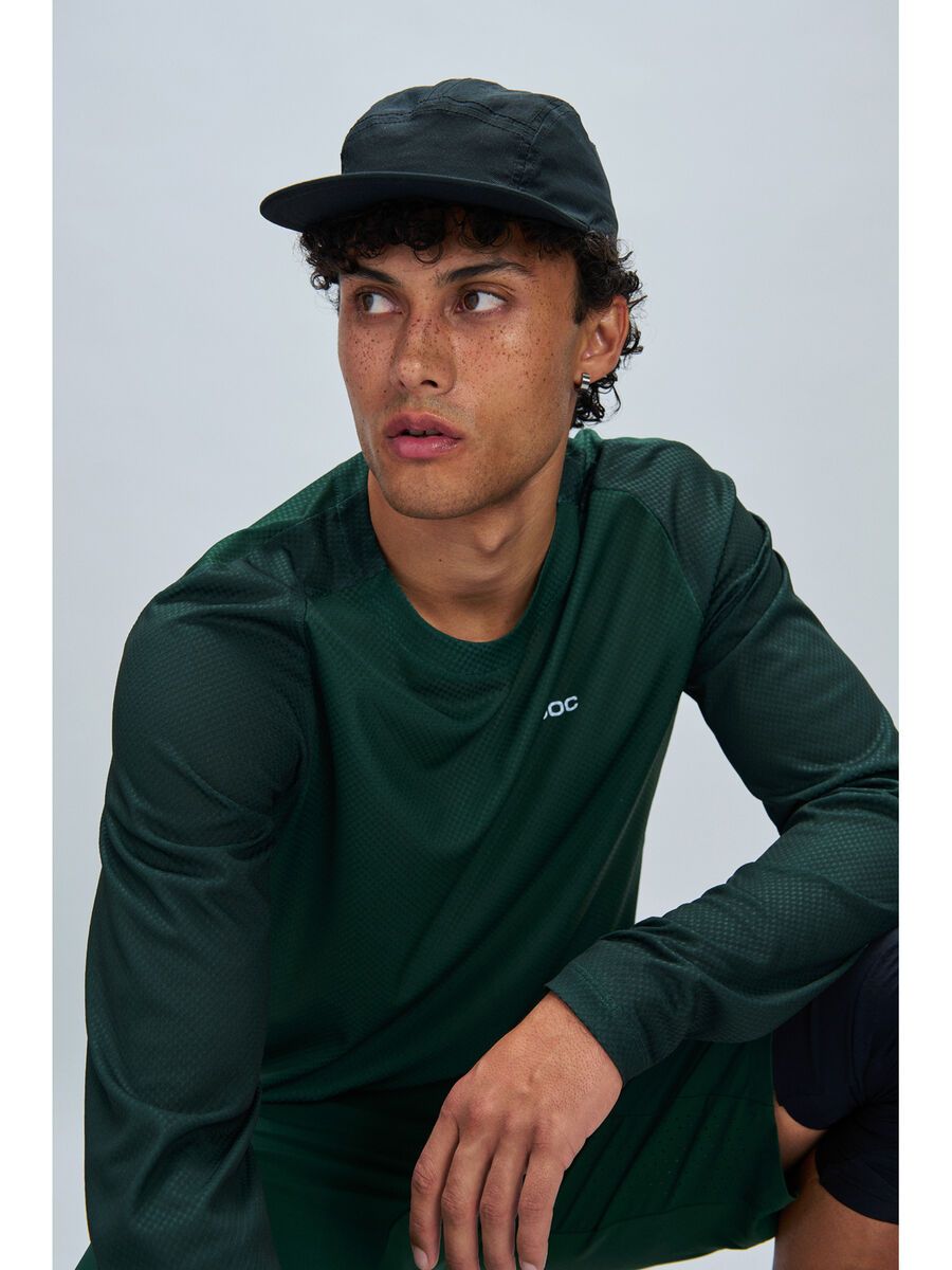 POC M's Motion Air L/S Jersey, pargasite green - Bild 7