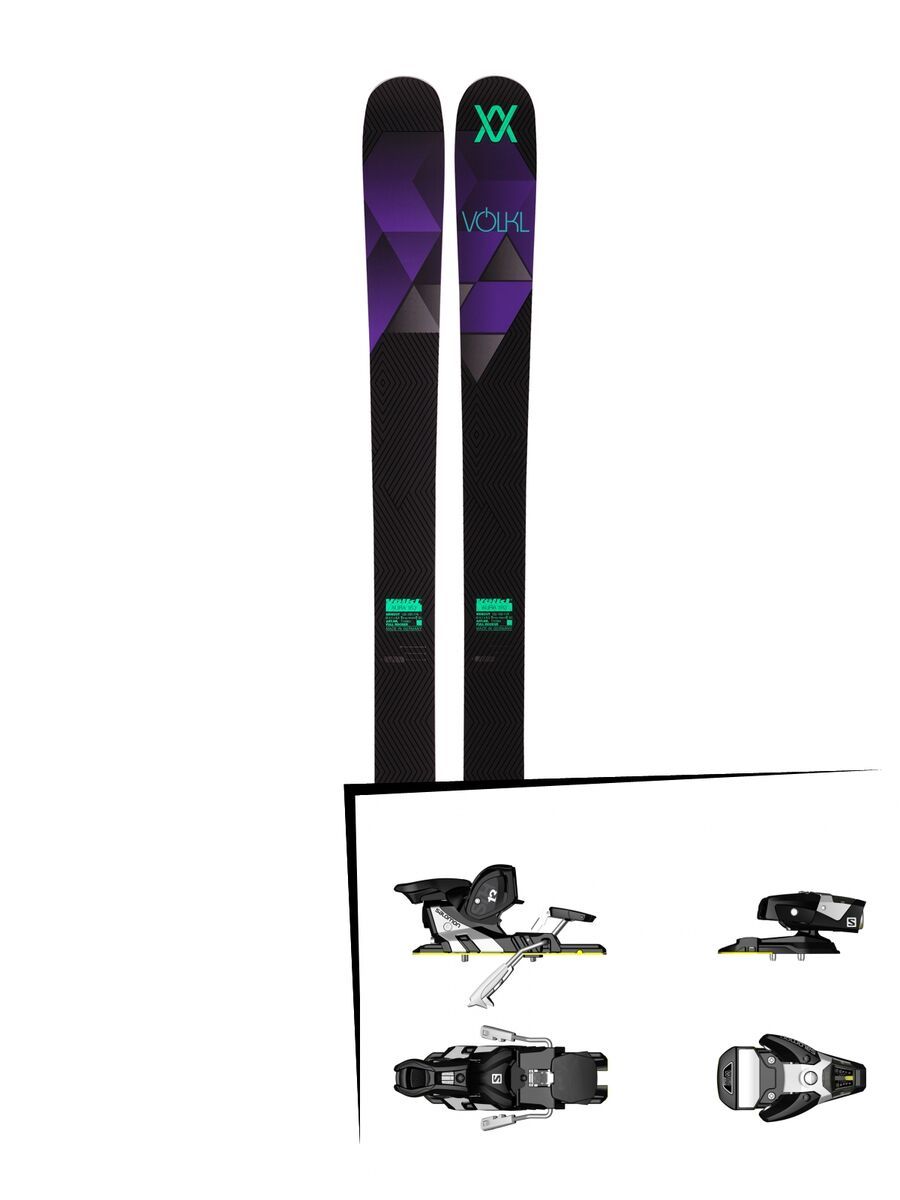 Völkl Set: Aura 2016 + Salomon STH2 WTR 13 - Bild 1