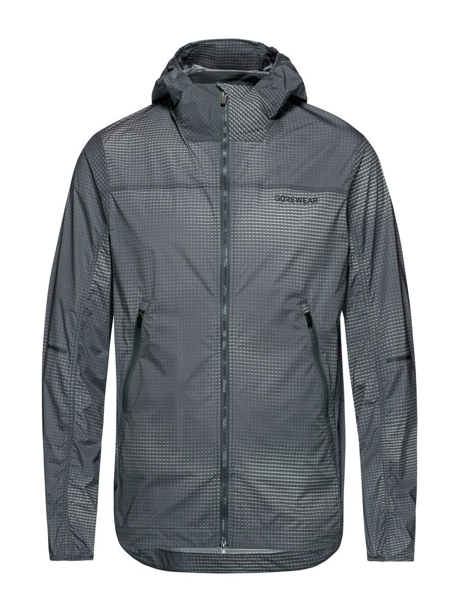 GOREWEAR Fernflow Haze Windbreaker mit Kapuze Herren, arrow lab graphite/lab gray - Bild 1