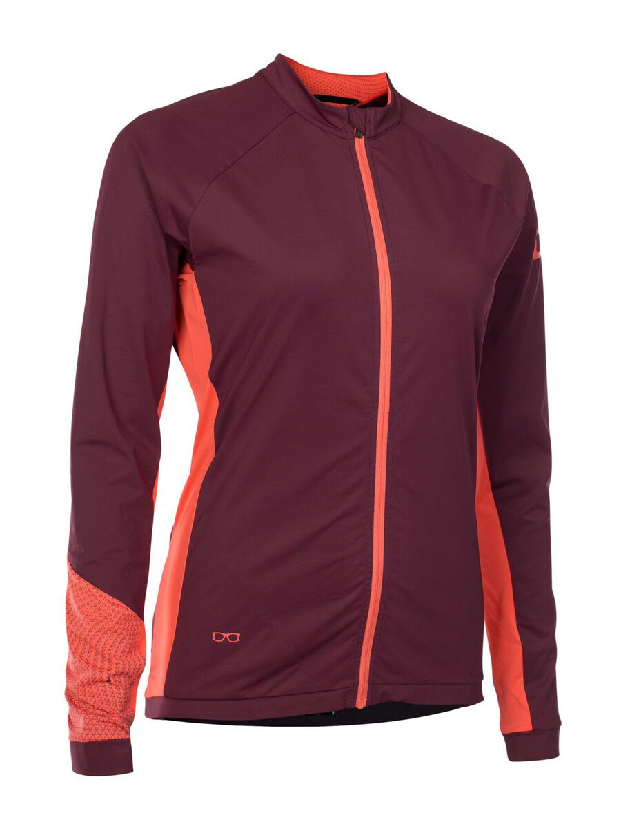 ION Tee Full Zip LS Traze AMP Wms, vinaceous - Bild 1