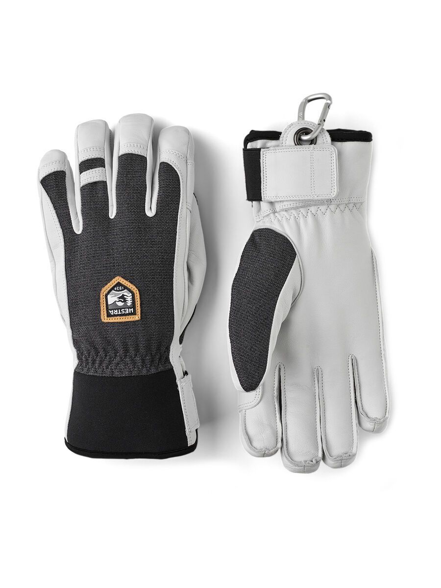 Hestra Army Leather Patrol 5 Finger, charcoal - Bild 1