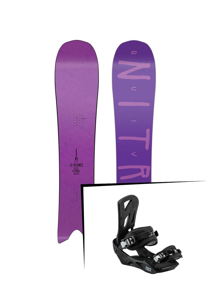 Set: Nitro Quiver Treehugger 2019 + Nitro Staxx pepper - Bild 1