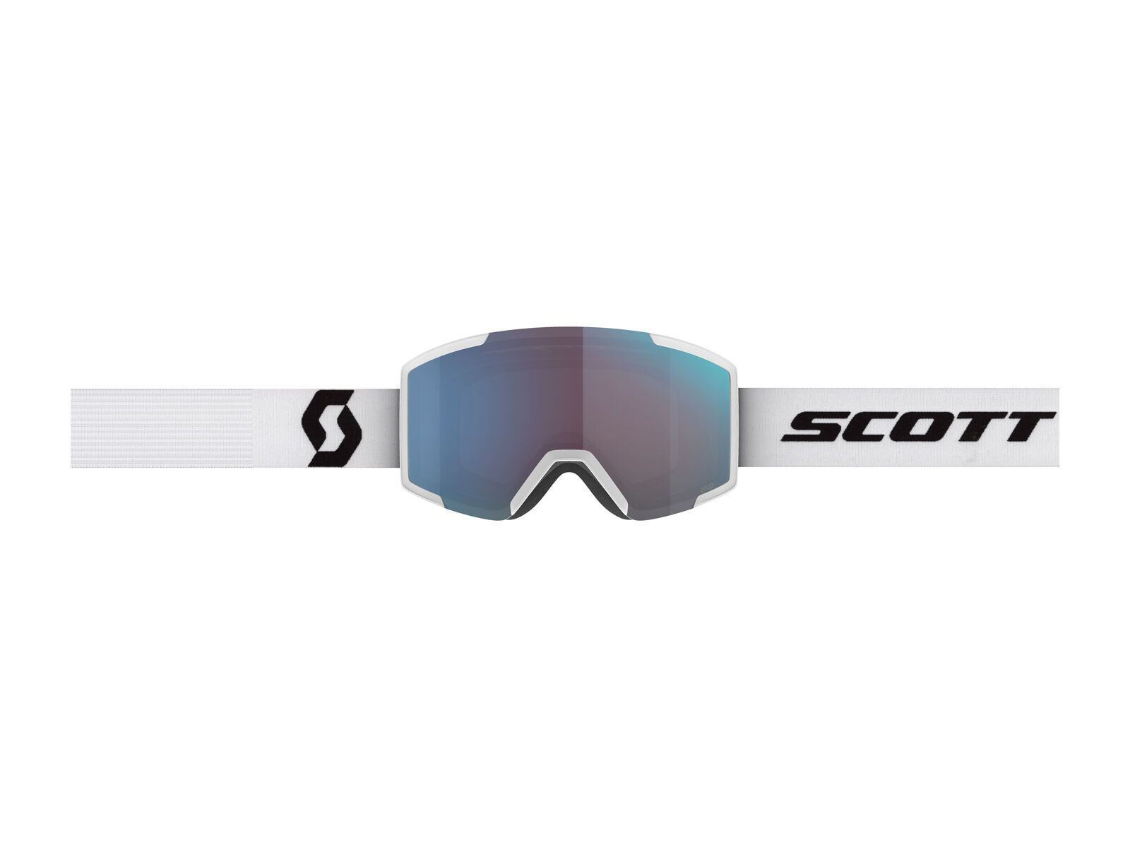 Scott Shield, Enhancer Blue Chrome / mineral white/black - Bild 2