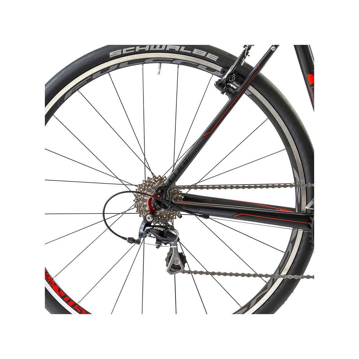 Cube SL Road Pro, black/grey/red - Bild 4