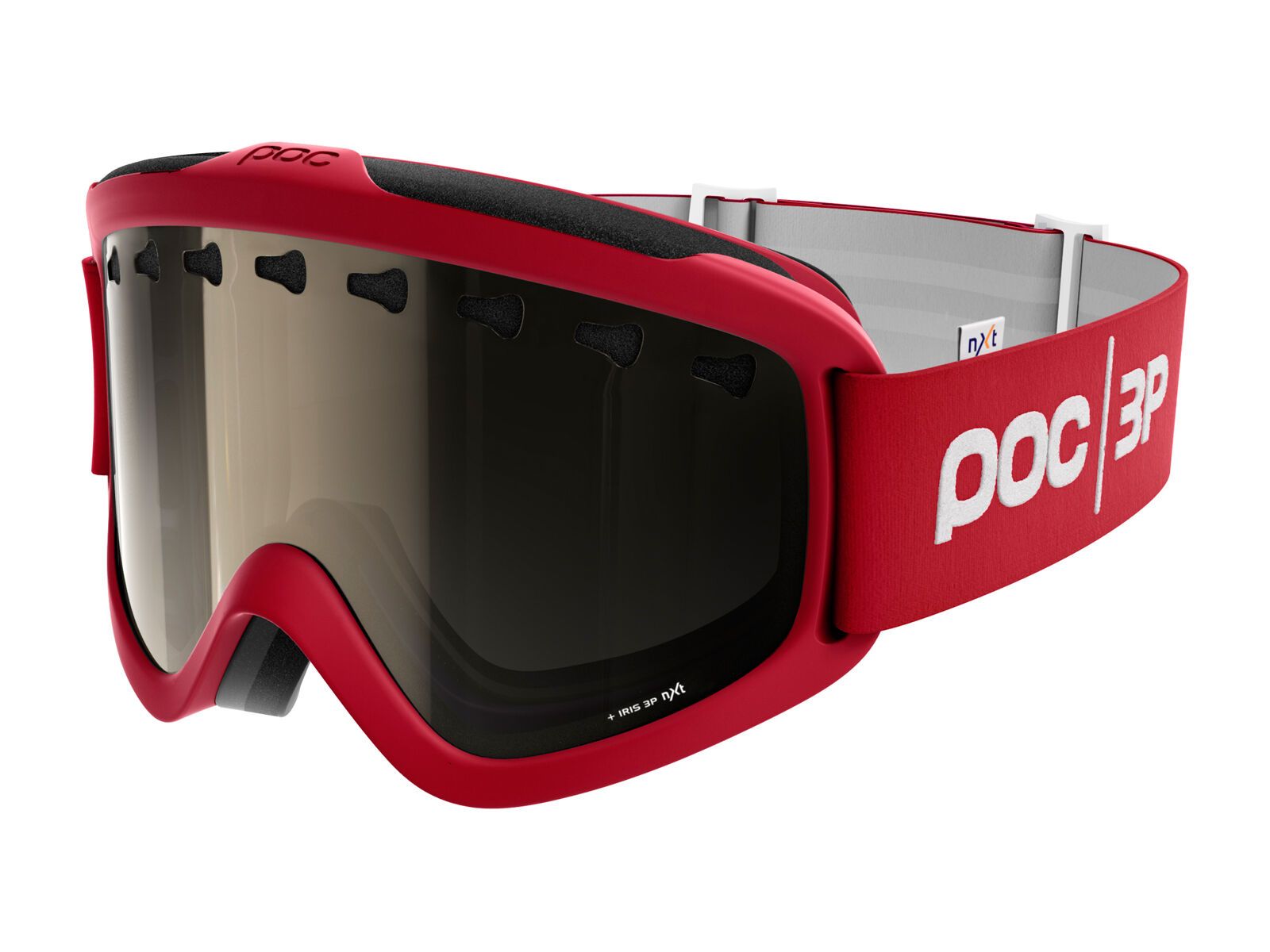 POC Iris 3P, glucose red/Lens: bronze photo silver mirror - Bild 1