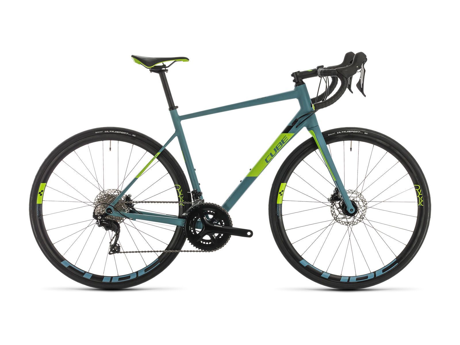 Cube Attain SL, bluegrey´n´green - Bild 1