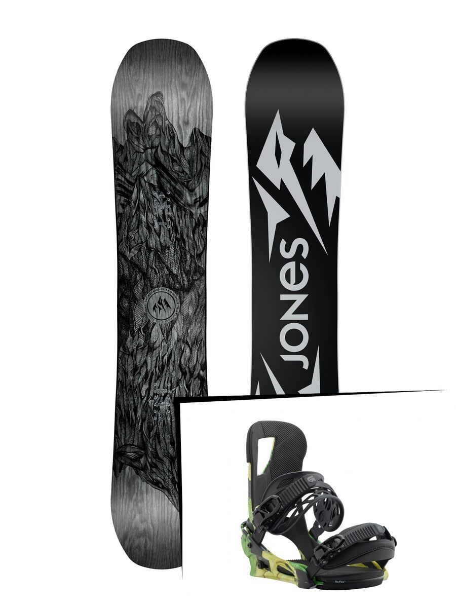 Set: Jones Ultra Mountain Twin 2019 + Burton Cartel (1930909S) - Bild 1