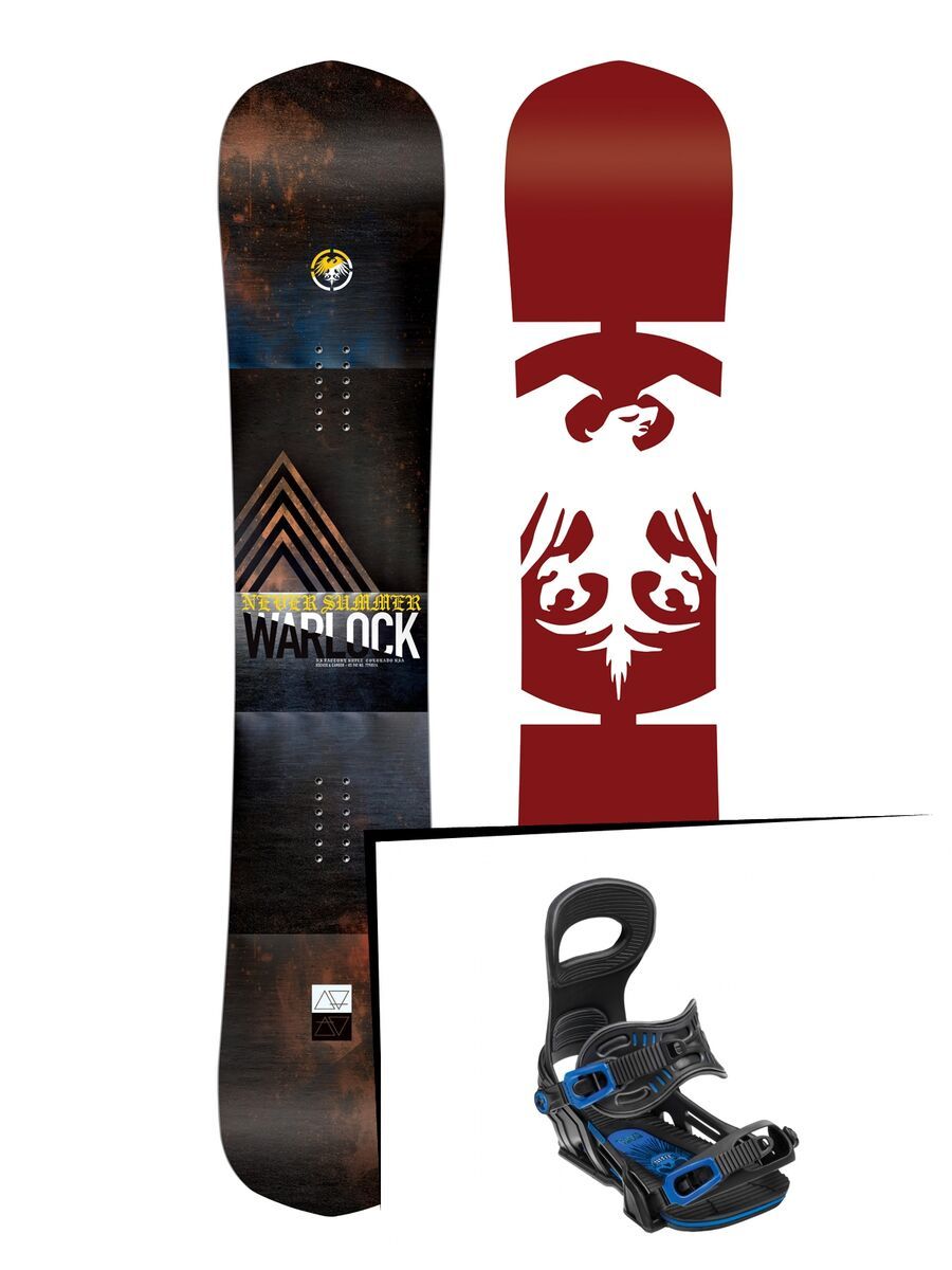 Set: Never Summer Warlock 2019 + Bent Metal Transfer (2260304S) - Bild 1