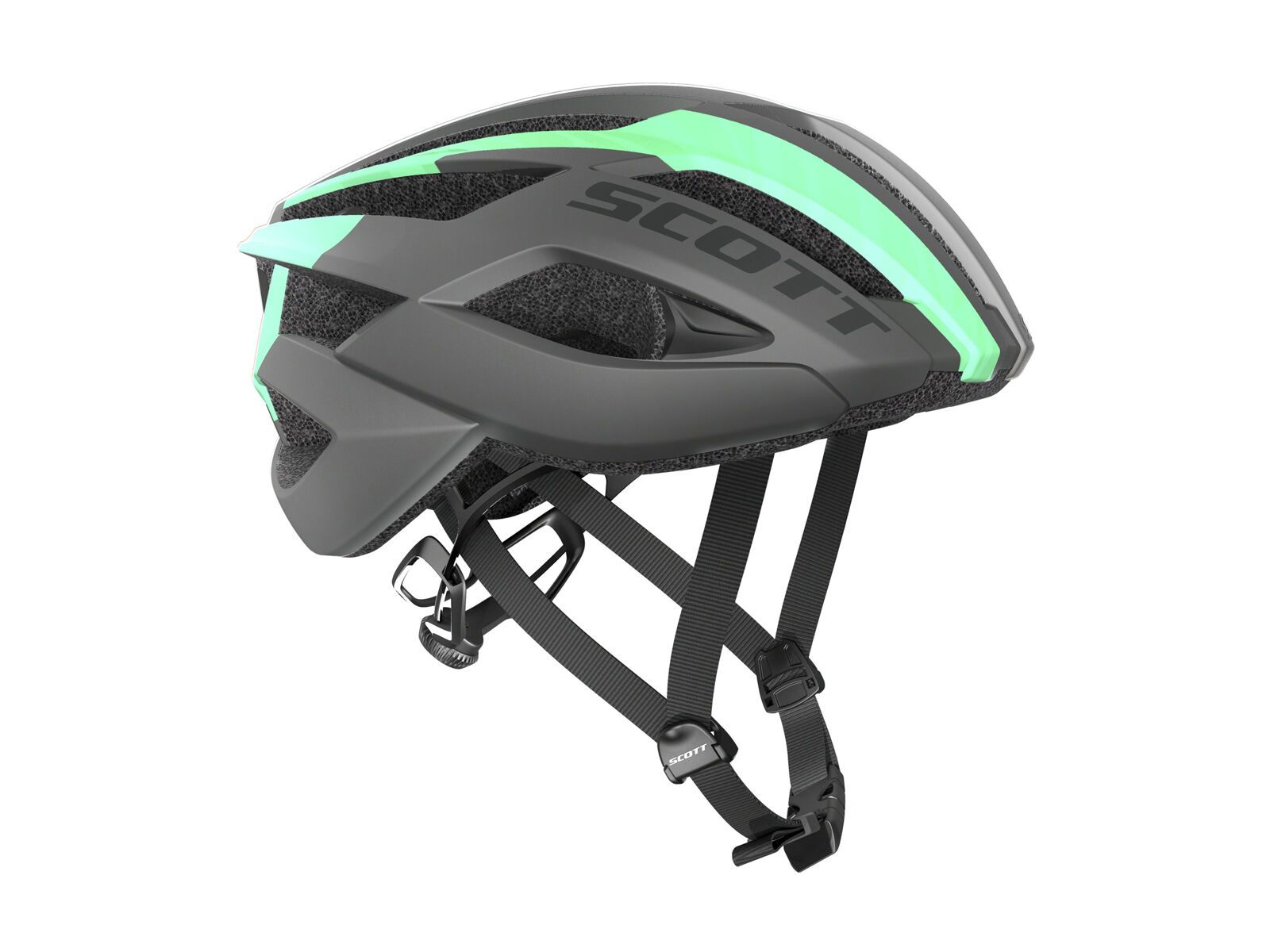 Scott Arx Helmet, black/opal green - Bild 1