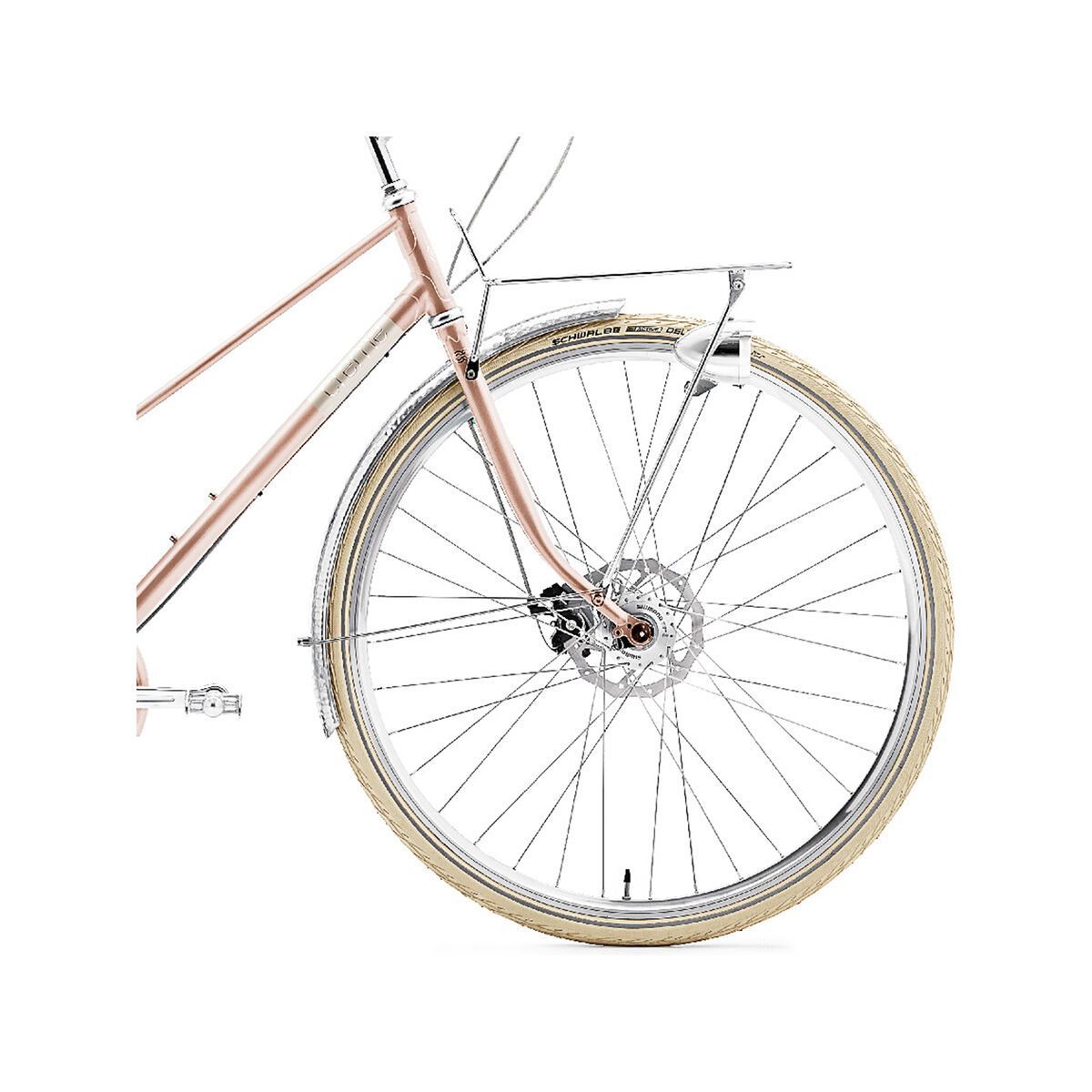 Creme Cycles Caferacer Lady Disc LTD, pearl - Bild 3
