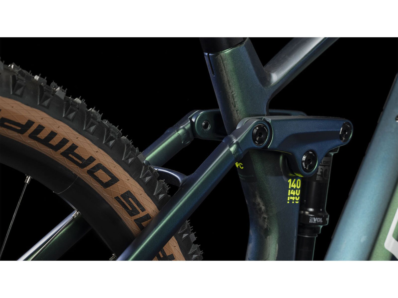 Cube Stereo Hybrid 140 HPC SLX 750 27.5, goblin´n´yellow - Bild 5