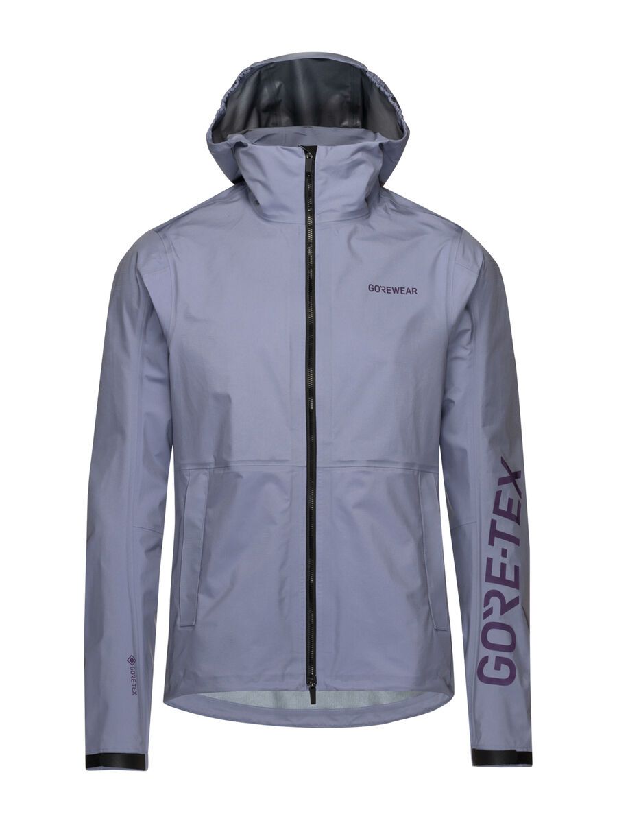 GOREWEAR Lupra 2.0 Gore-Tex Logo Kapuzenjacke Herren, amethyst grey/purple indigo - Bild 1