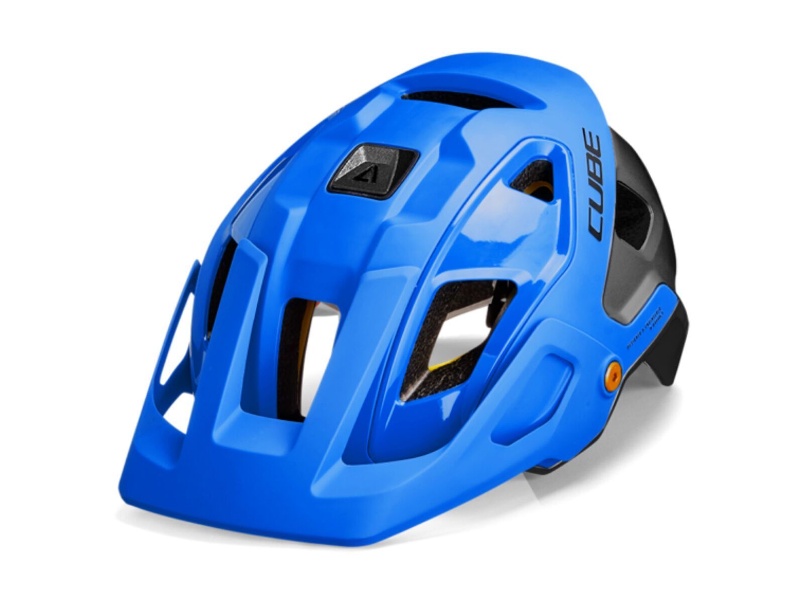 Cube Helm Strover X Actionteam, blue´n´grey - Bild 1
