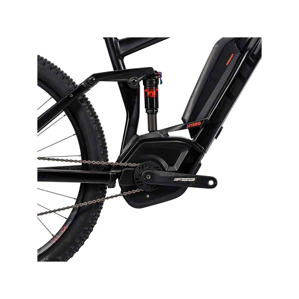 Cube Stereo Hybrid 120 HPA SL 500 29, black´n´flashred - Bild 3