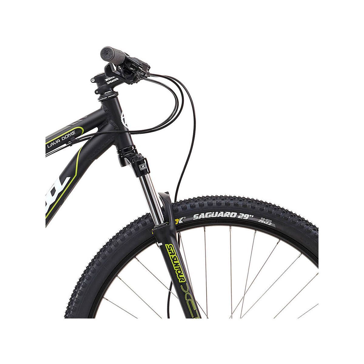Kona Lava Dome, matt black/white/lime/silver - Bild 5