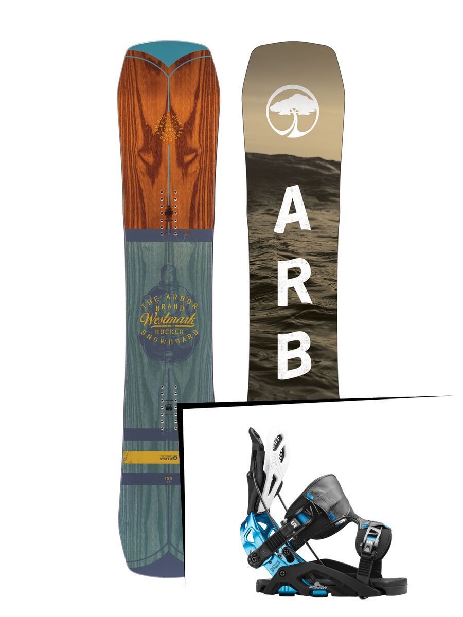 Set: Arbor Westmark Rocker 2017 + Flow Fuse-GT (1513133S) - Bild 1
