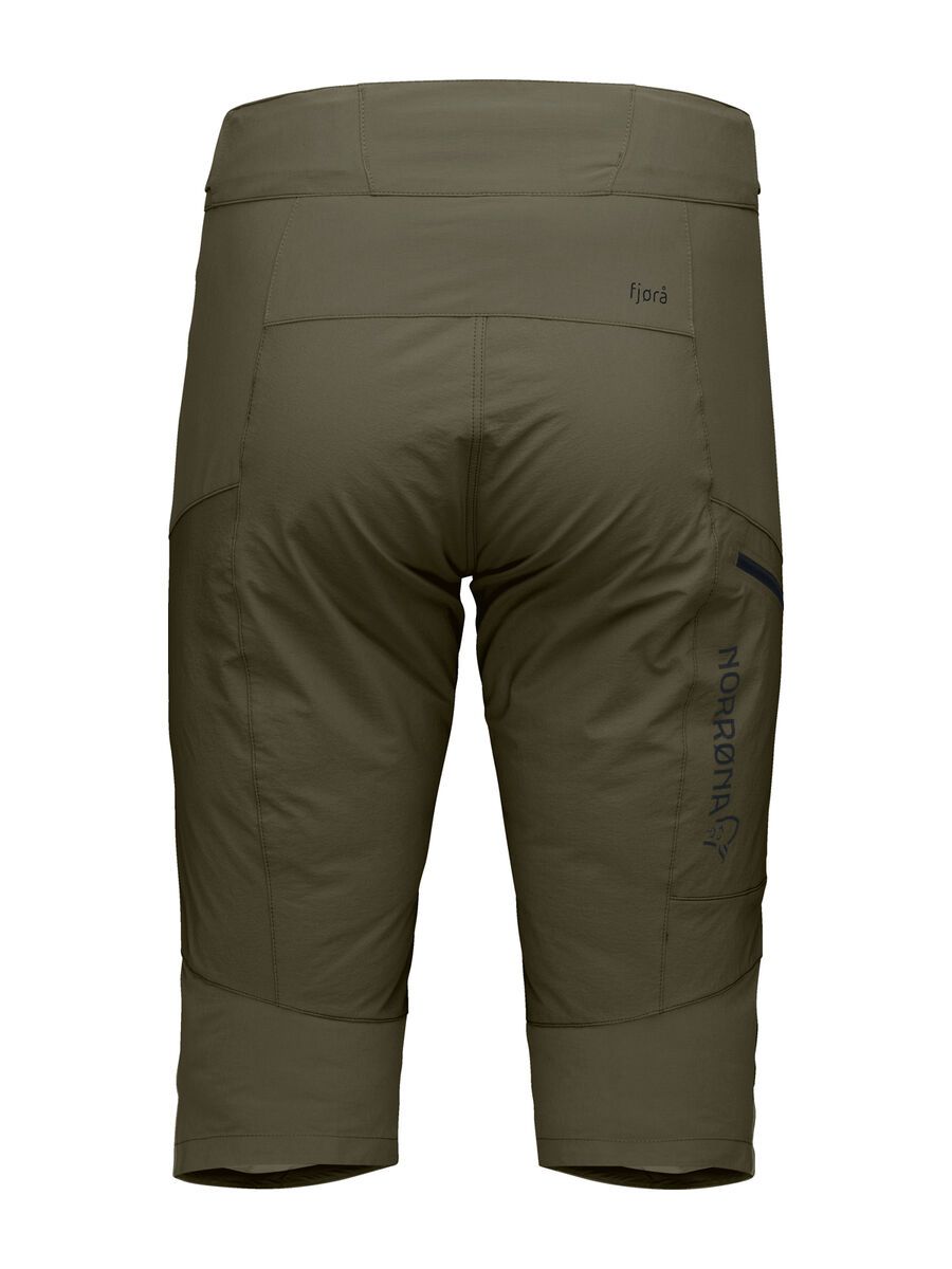 Norrona fjørå flex1 Shorts M's, olive night - Bild 2