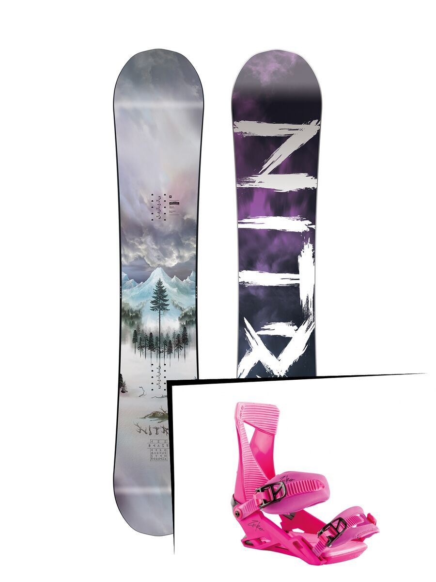 Set: Nitro Beast 2019 + Nitro Zero muted brights series raspberry - Bild 1