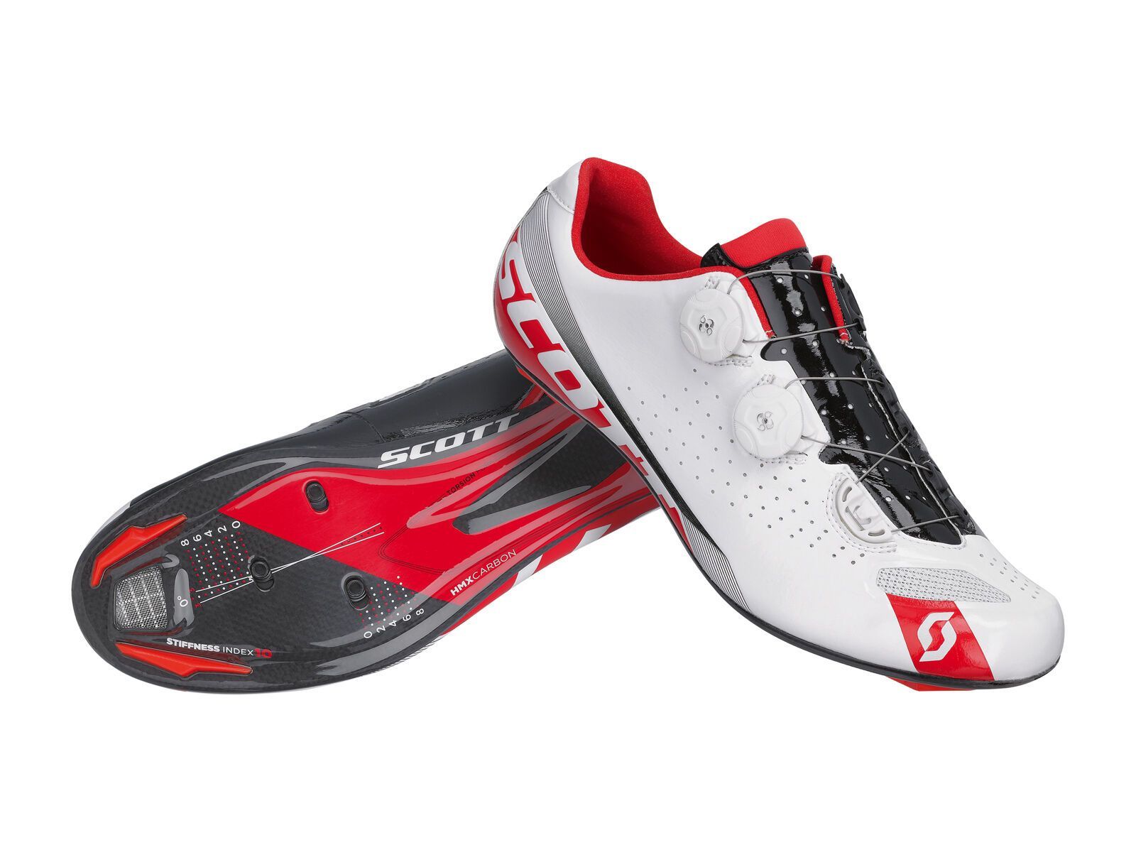 Scott Road Premium, white/red gloss - Bild 1