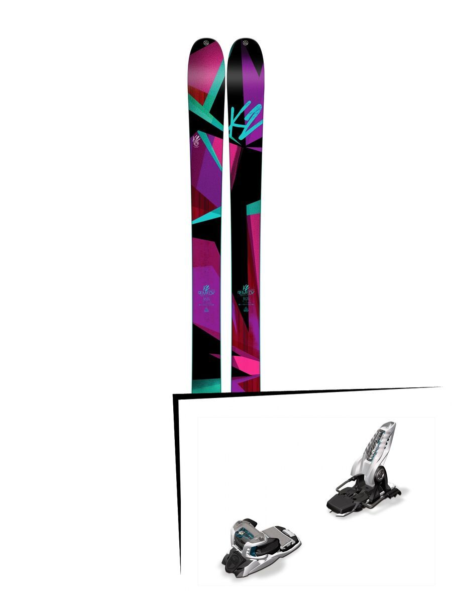 K2 SKI Set: Remedy 92 2016 + Marker Griffon 13 - Bild 1