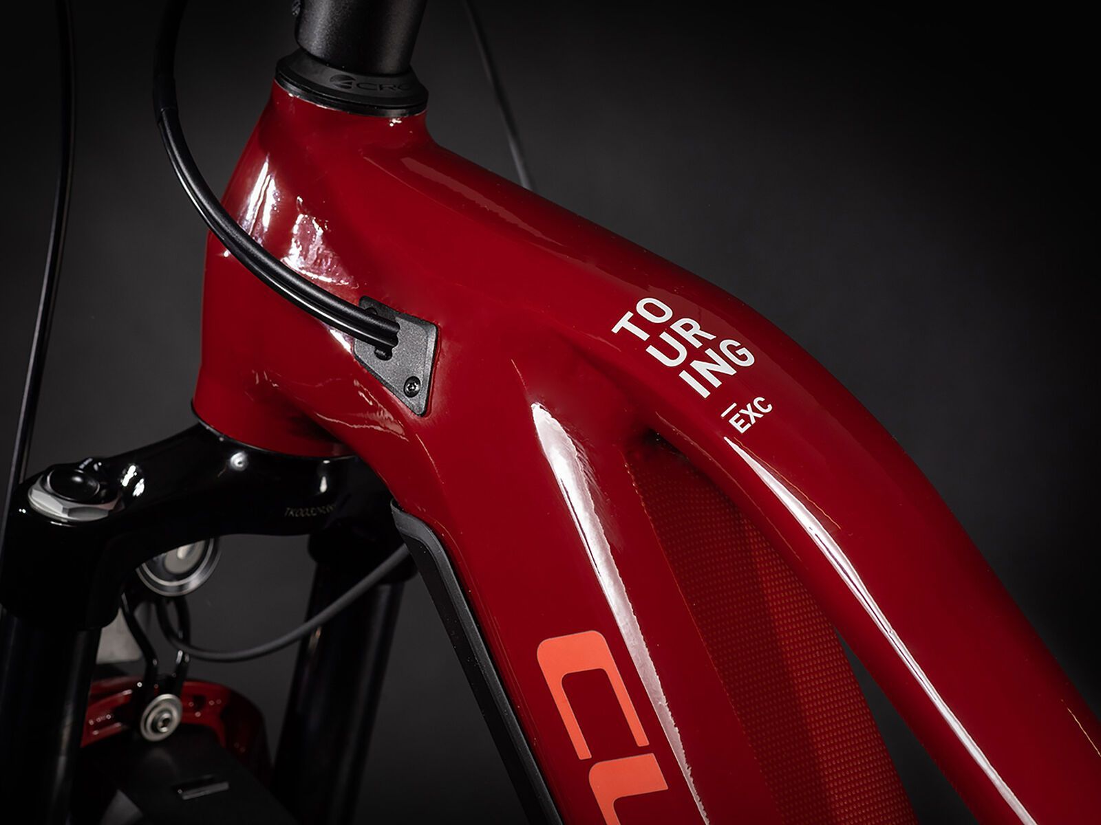 Cube Touring Hybrid EXC 500 Trapeze, red´n´grey - Bild 2