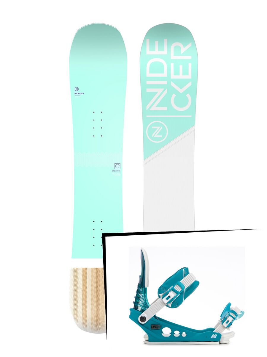 Set: Nidecker Elle 2019 + K2 Hue (1919563S) - Bild 1