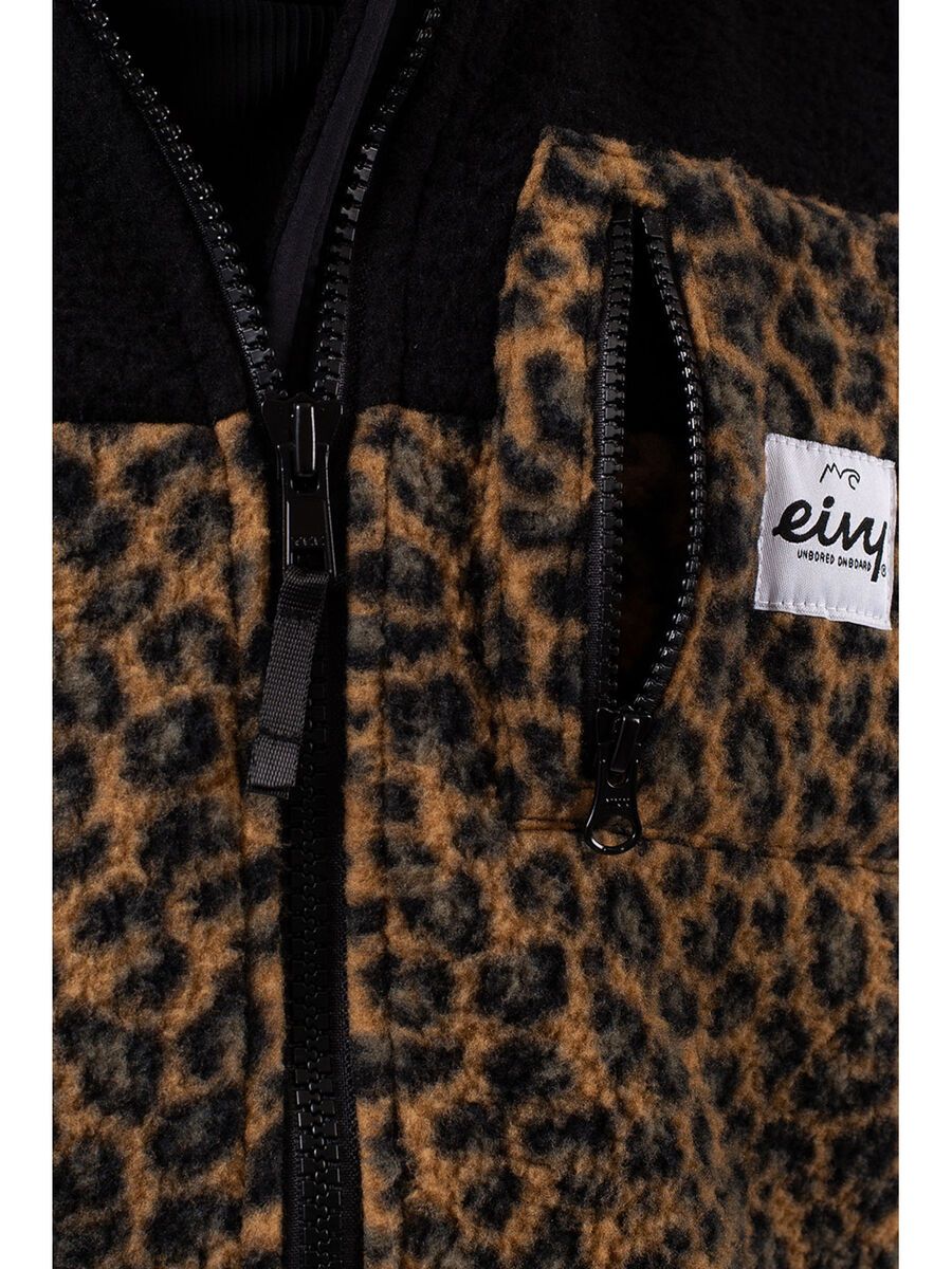 Eivy Lumberjackie Sherpa Vest, leopard - Bild 5