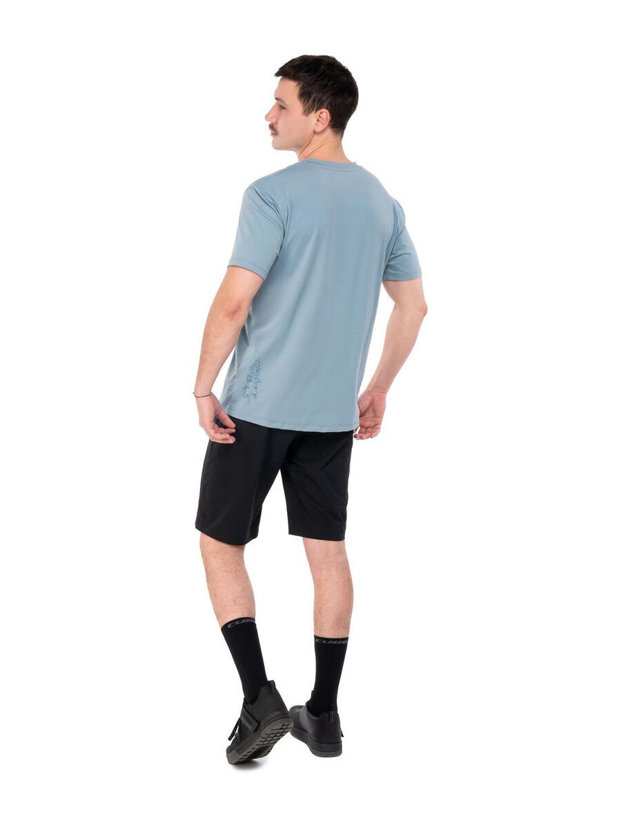Cube MTB Rundhalstrikot Soft Touch kurzarm, blue - Bild 5