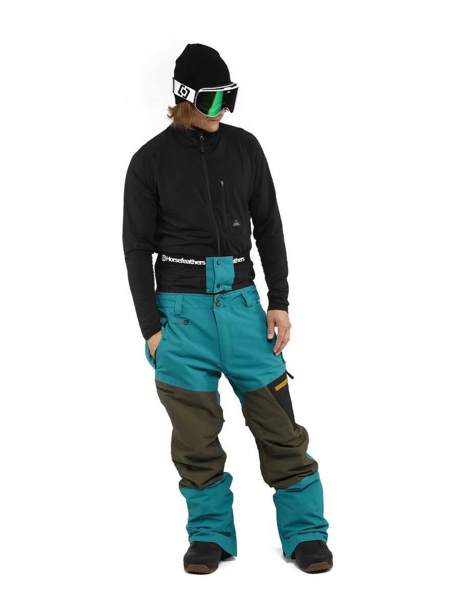 Horsefeathers Charger Pants, tile blue - Bild 4