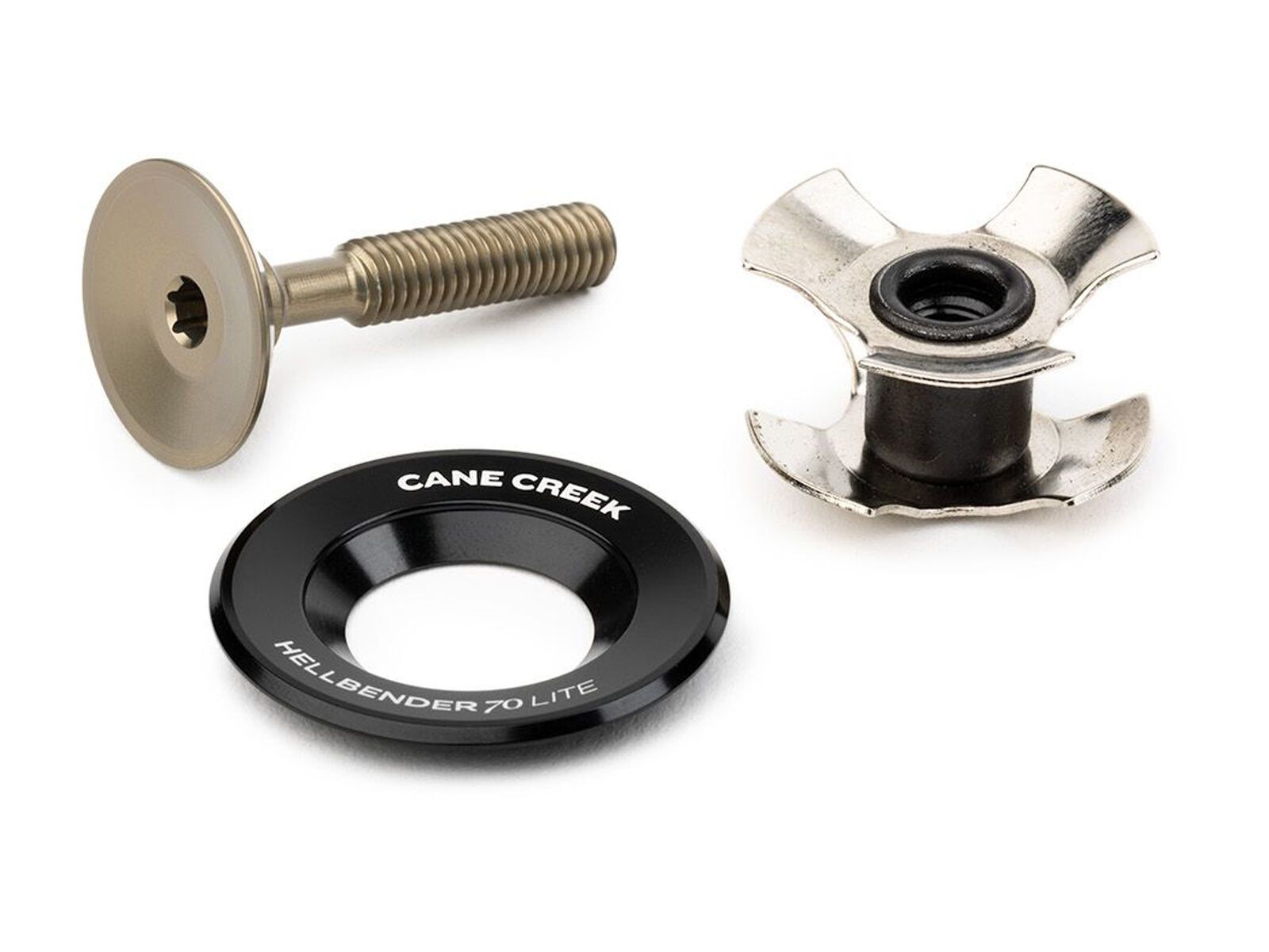 Cane Creek Hellbender 70 Lite Preload Assembly inkl. Kralle, black - Bild 1