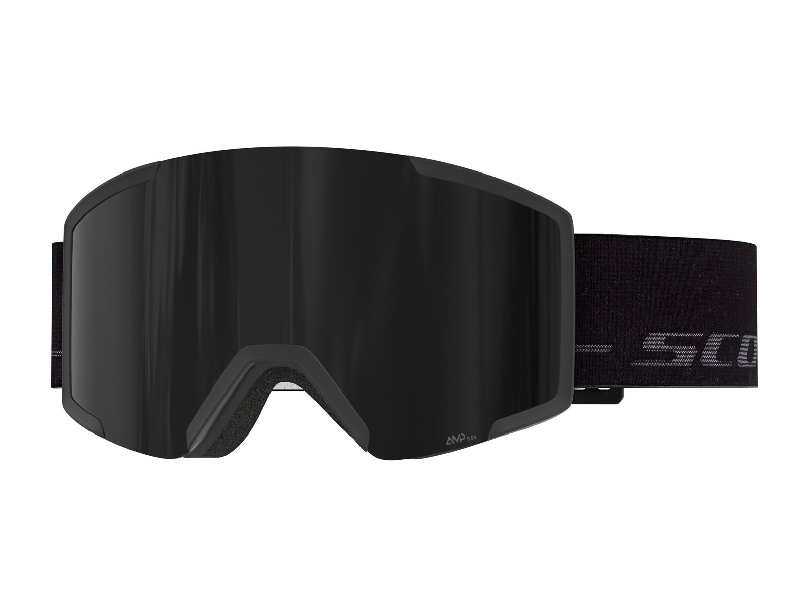 Scott Shield, AMP Black Chrome / black/fog grey - Bild 1