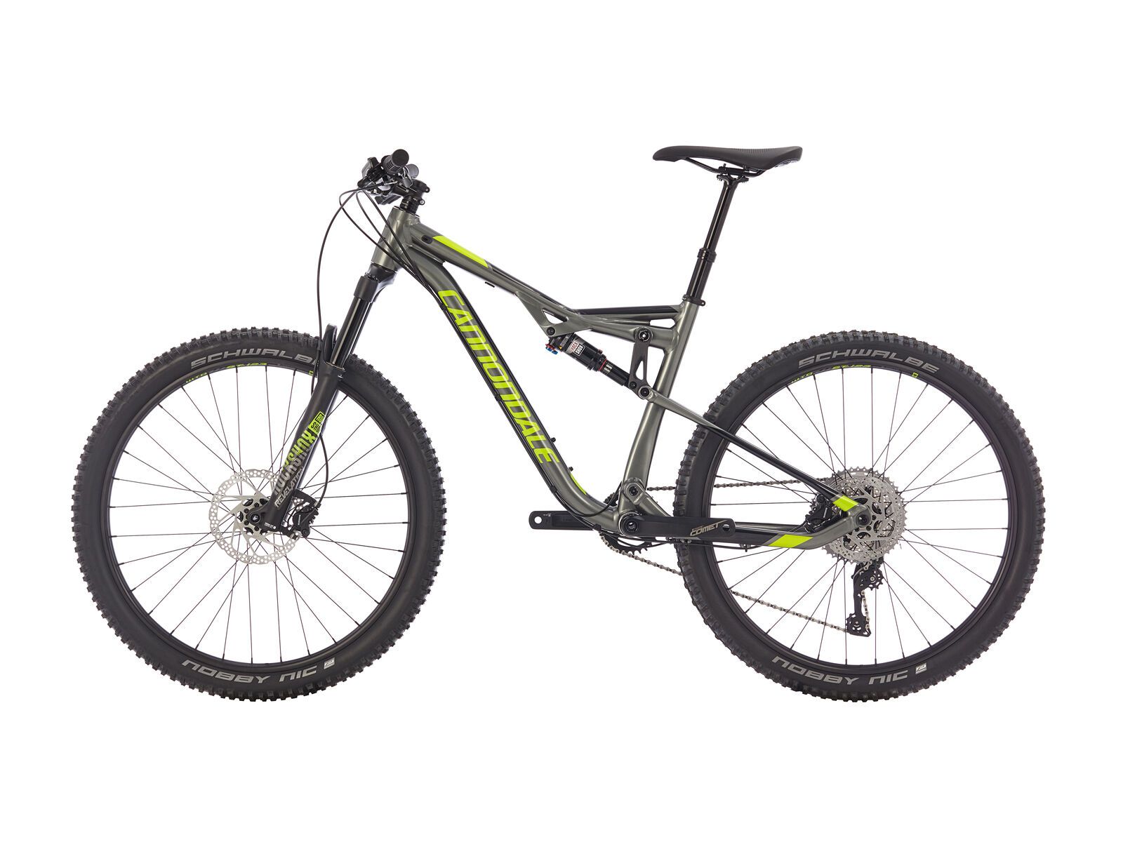 Cannondale Habit 4, charcoal gray w/acid green and jet black - gloss (GRY) - Bild 5