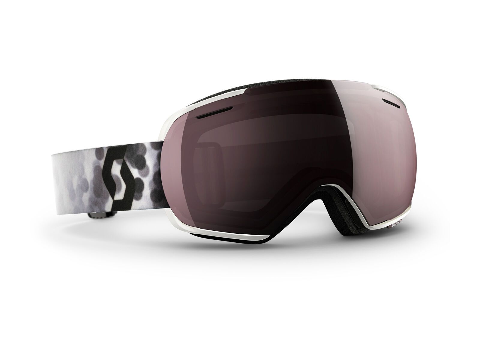 Scott Linx + Spare Lens, blur white/silver chrome - Bild 1