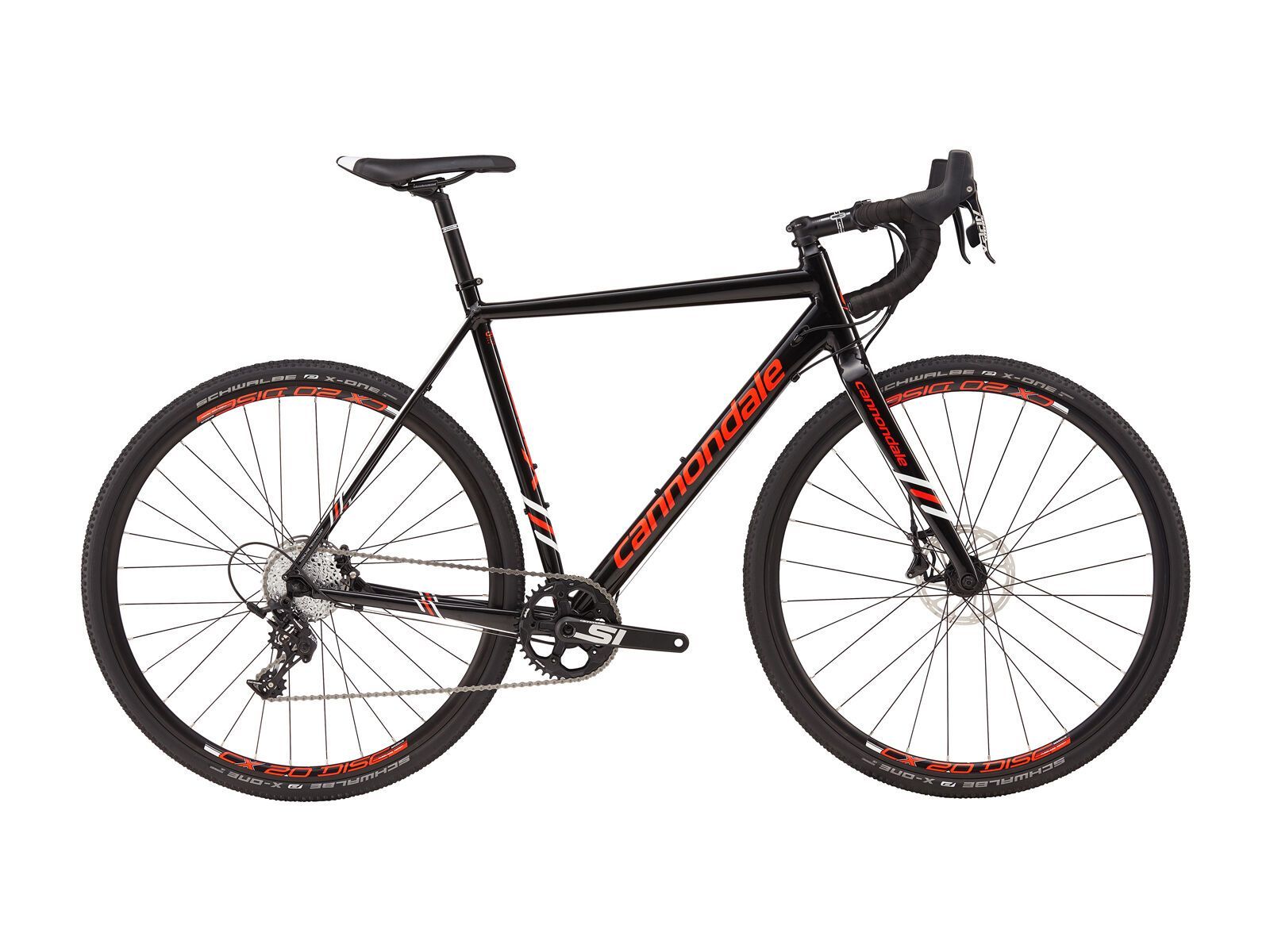 Cannondale CAADX Apex 1, black/red - Bild 1