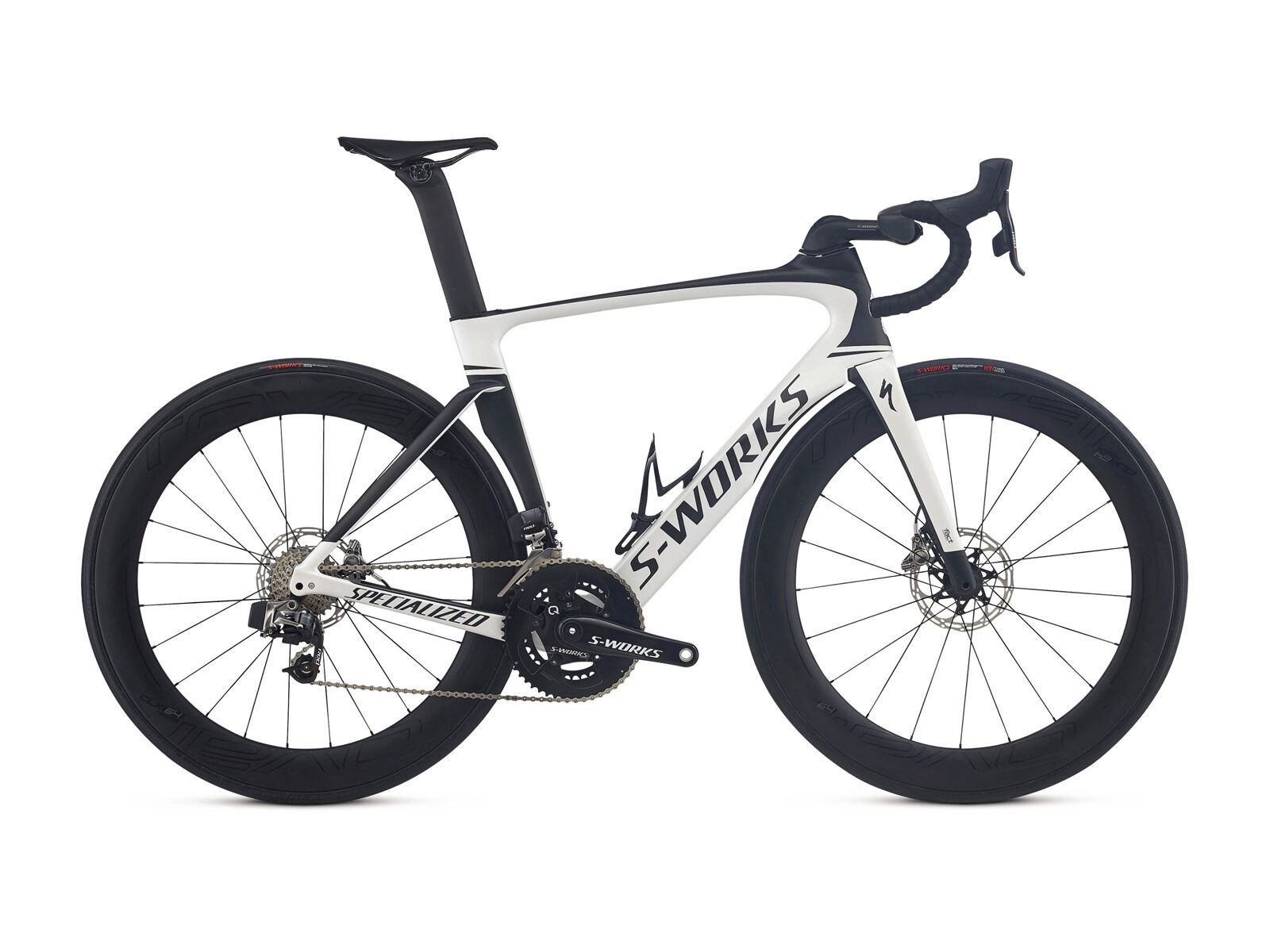 Specialized S-Works Venge ViAS Disc eTap, gloss metallic white/satin carbon/black - Bild 1