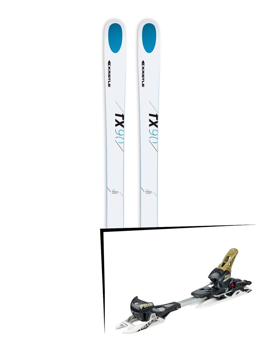 Set: Kästle TX90 2018 + Fritschi Diamir Freeride Pro schwarz/oliv - Bild 1