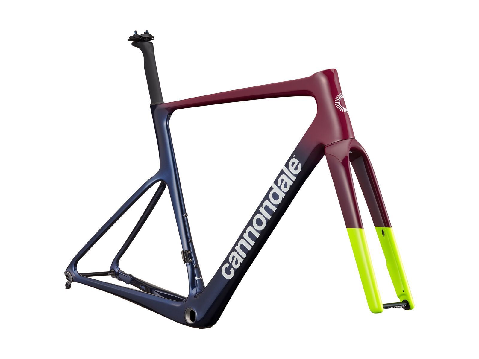 Cannondale SuperSix Evo Hi-Mod A/M Frameset, black cherry. - Bild 2