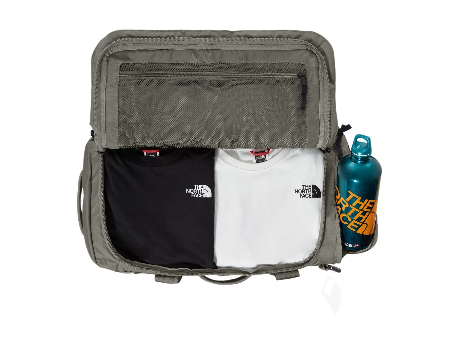 The North Face Base Camp Voyager Duffel 42 L, new taupe green-tnf black - Bild 4