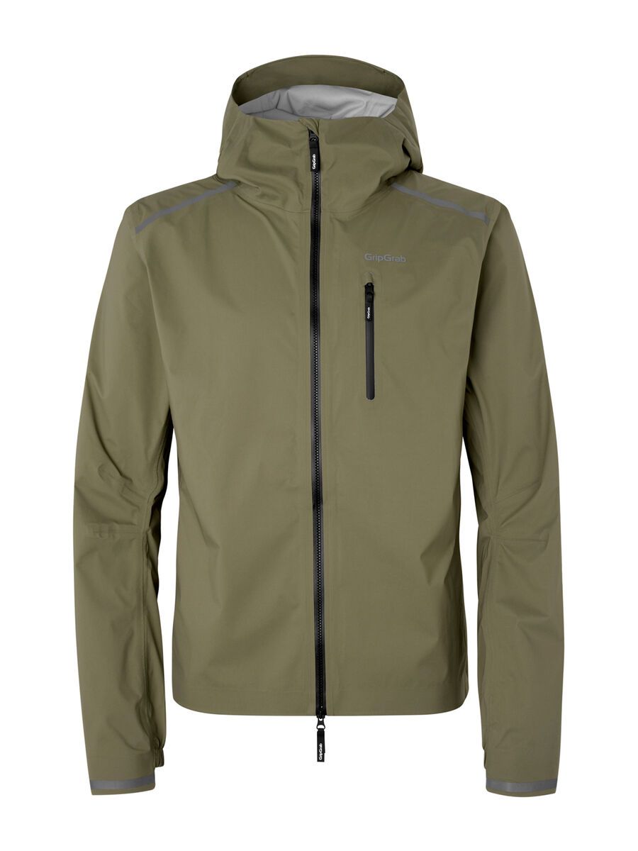 GripGrab EXPLR Waterproof Lightweight Jacket, olive green - Bild 2