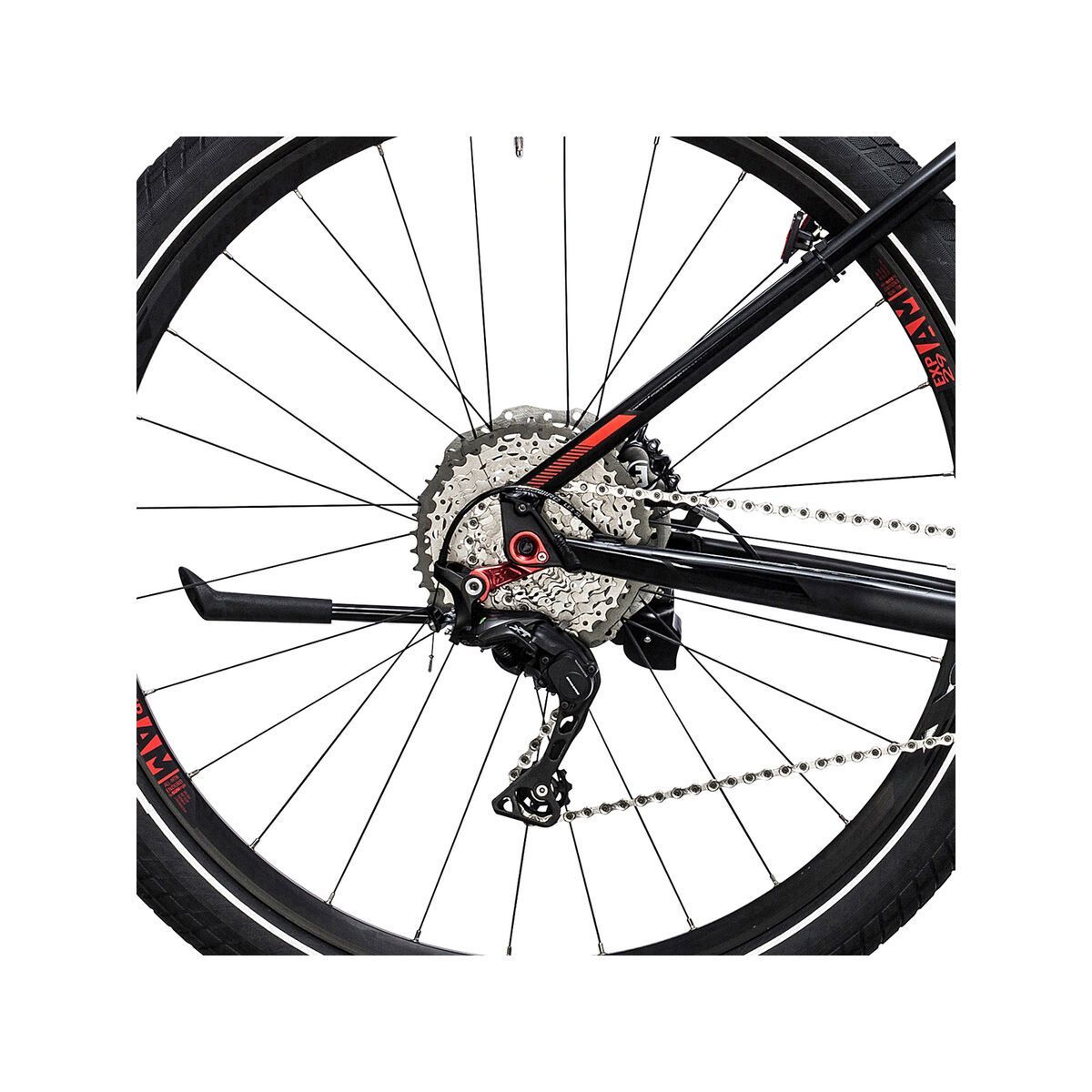 Cube SUV Hybrid 45 SL 500 29, black´n´flashred - Bild 4