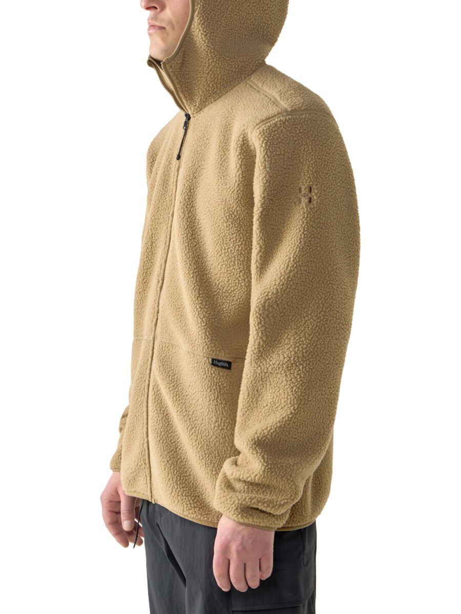 Haglöfs Funäs Pile Hood Men, oak brown - Bild 4