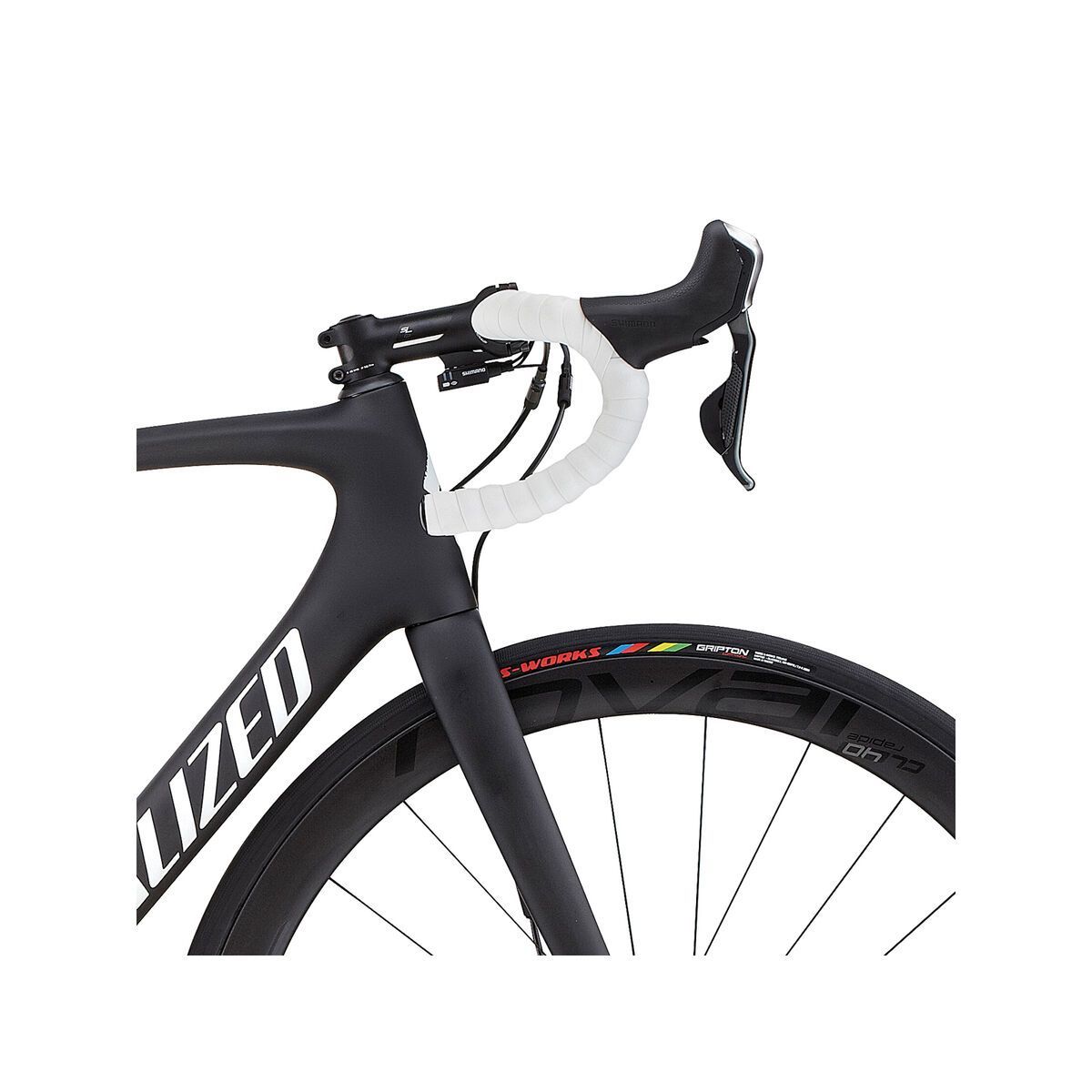 Specialized Tarmac Pro Disc Race Ultegra Di2, satin carbon/white/clean - Bild 5