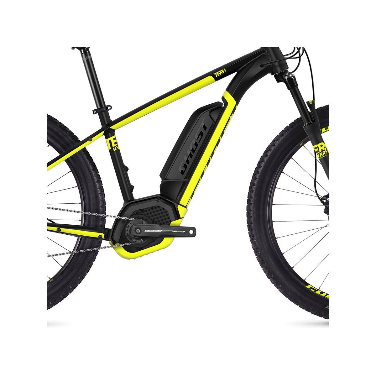 Ghost Hybride Teru B2.7+ AL, night black/neon yellow - Bild 3