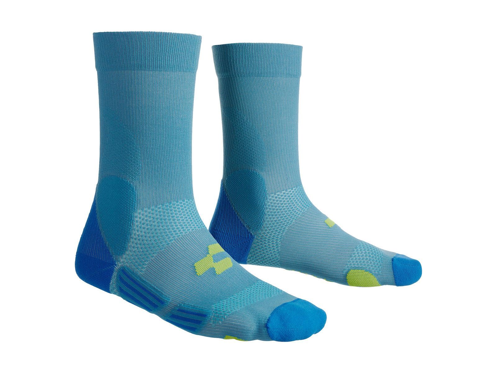 Cube Socke Mountain, blue´n´lime - Bild 1